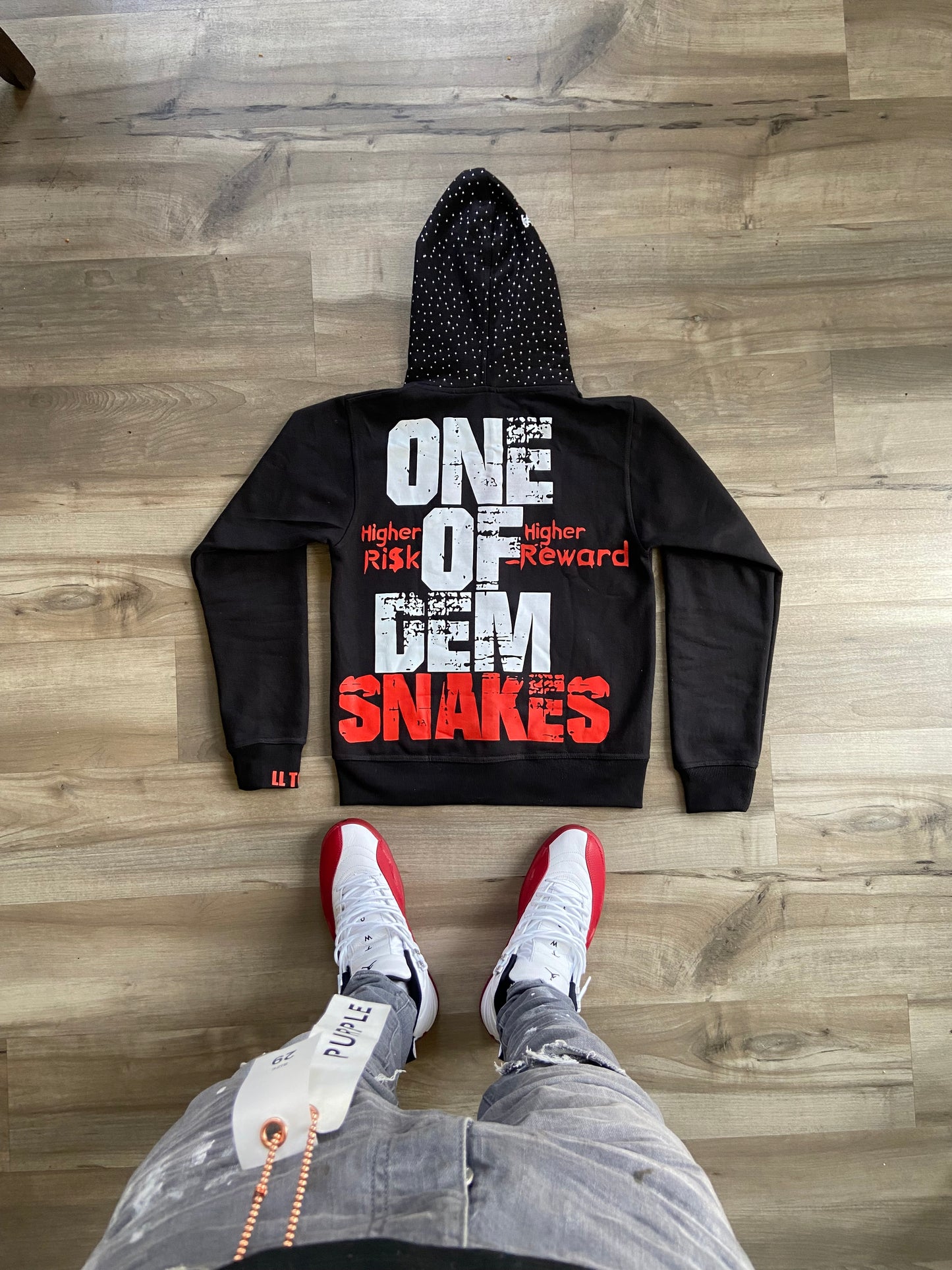 SLIM FIT SNAKES AND RISK TAKERS JACKET (PRE-ORDERS)