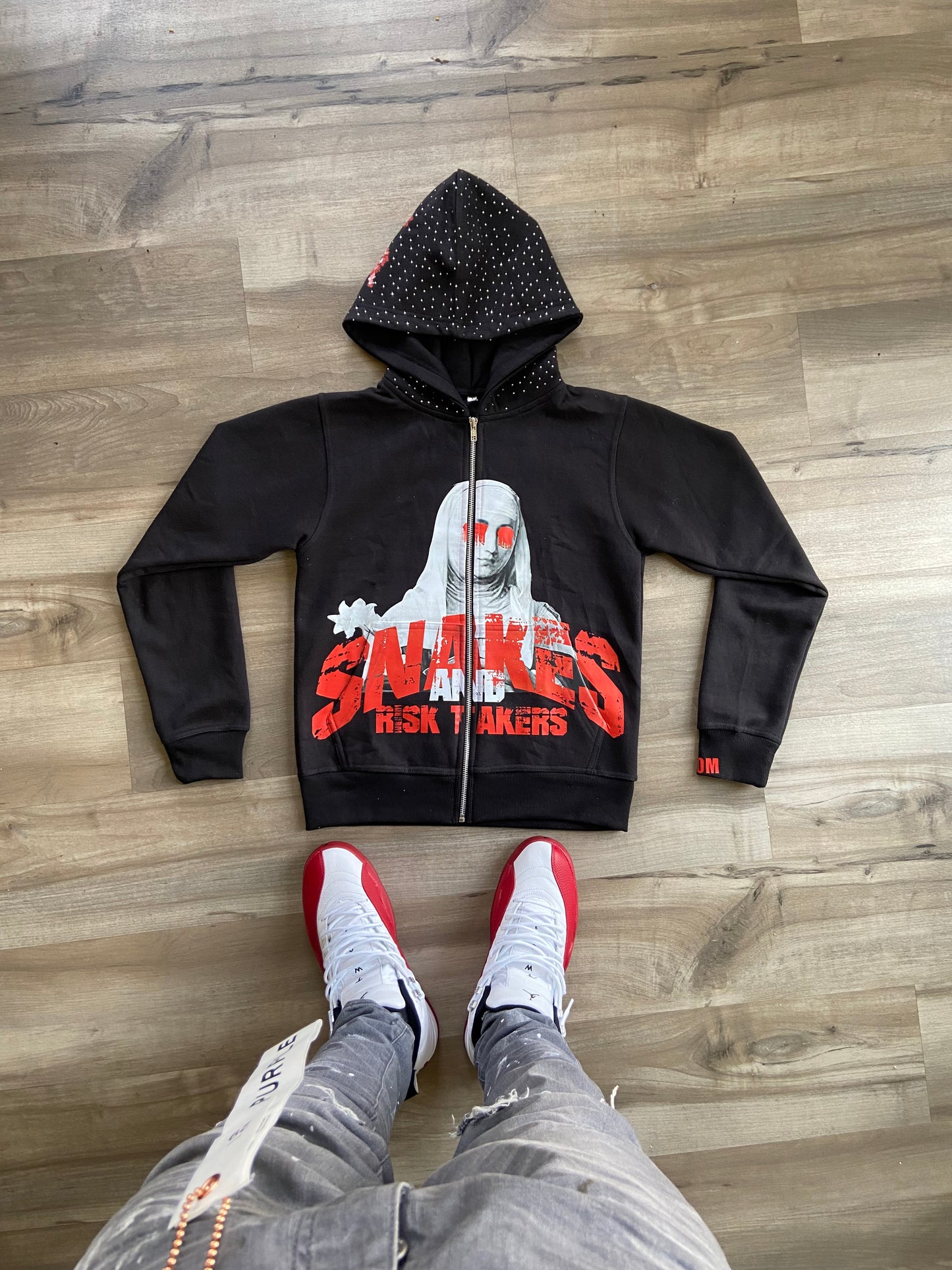 SLIM FIT SNAKES AND RISK TAKERS JACKET (PRE-ORDERS)